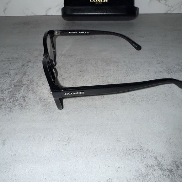 Coach HC 6095 Black Unisex Eyeglasses 54-16-135mm NEW - Picture 7 of 8